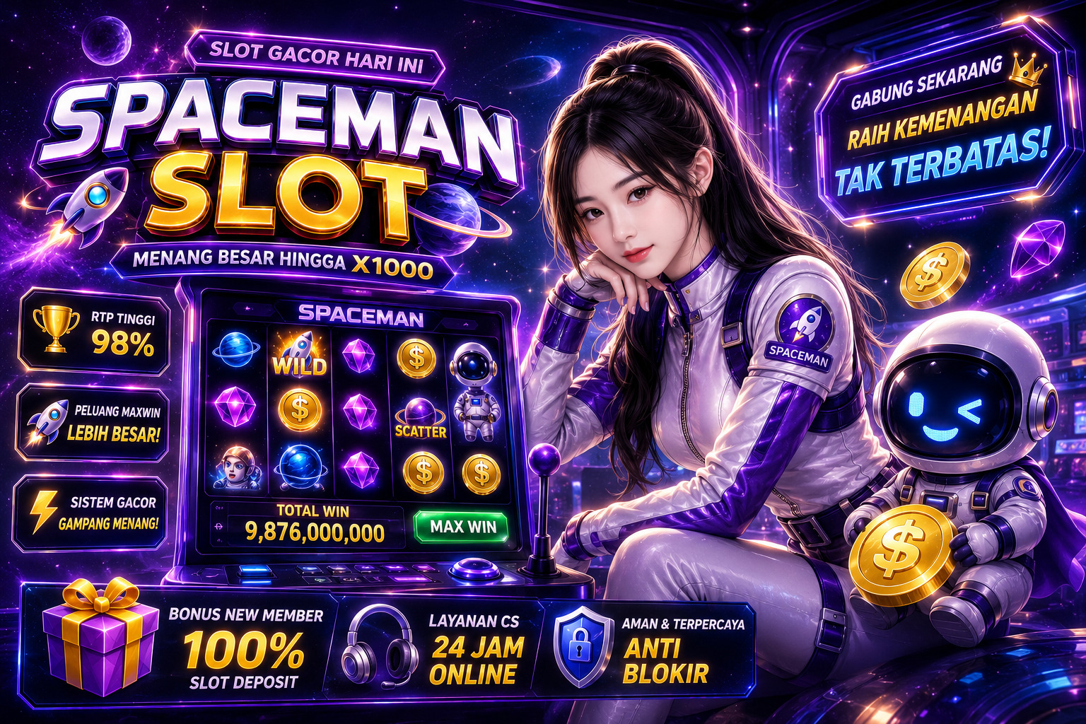 Spaceman Pragmatic Punya Banyak Penggemar Setia